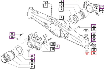 Mahindra Belleville Washer 006500348C1 Mahindra Direct Parts