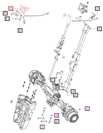 Mahindra Bellow 4Wd E007606624D1 Mahindra Direct Parts