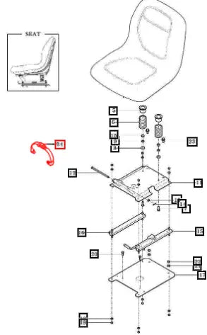 Mahindra Belt Assy, Safety 14677072101 Mahindra Direct Parts