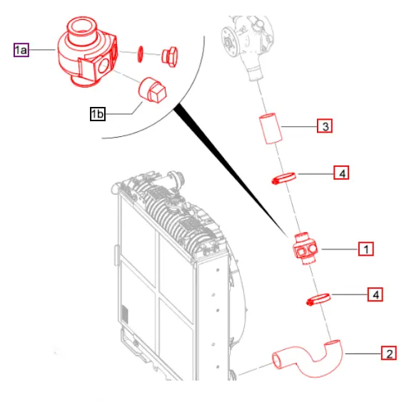 Mahindra Block Heater Prep Kit 008018950V51 Mahindra