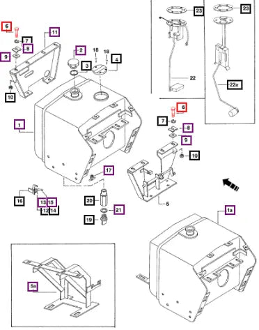 Mahindra Bolt 1/4'' Uncx 1-3/8'' Hex. Hc 000179800 Mahindra Direct Parts