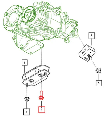 Mahindra Bolt Combi Lp M10X1.5X35X8.8 SF0103088 Mahindra Direct Parts