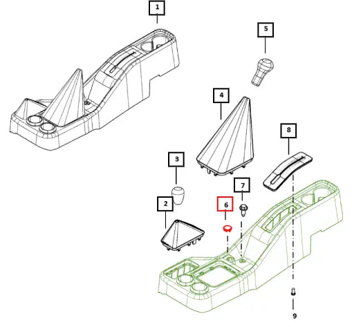 Mahindra Bolt Combi P M6X1X20 SF0103194 Mahindra Direct Parts