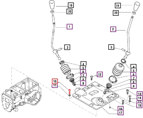 Mahindra Bolt M10X30 006500511C1 Mahindra Direct Parts