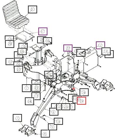 Mahindra Bolt M12 X 40l ANSBH1288175Z Mahindra Direct Parts