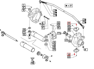 Mahindra Bolt M12x1.75x30 006500382C1 Mahindra Direct Parts