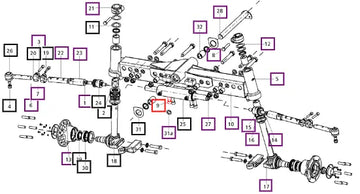 Mahindra Bolt M16z1.5z50-10.9 007601987D1 Mahindra Direct Parts