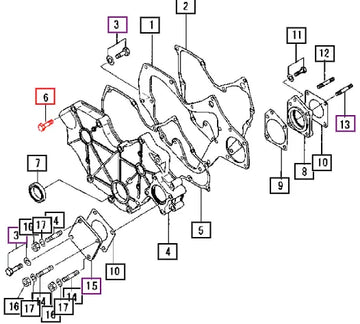 Mahindra Bolt MF100064 Mahindra Direct Parts