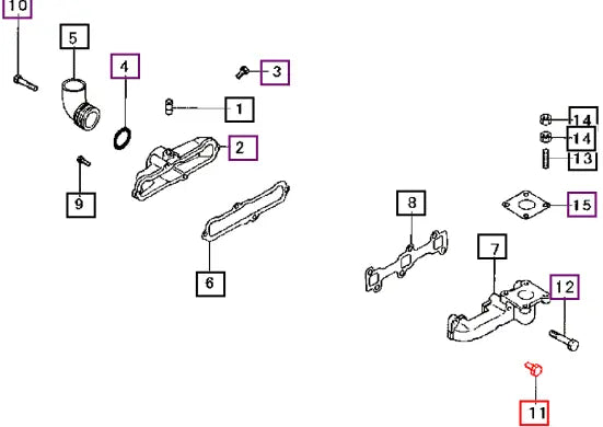 Mahindra Bolt MF101257 Mahindra Direct Parts
