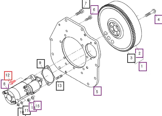 Mahindra Bolt With Washer 0113351028 Mahindra Direct Parts