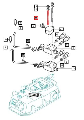 Mahindra Bolt , Stud 146 16705080890 Mahindra Direct Parts