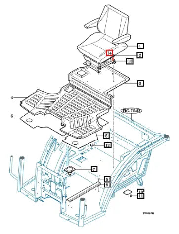 Mahindra Bolt, Hex/r V2205408025 Mahindra Direct Parts