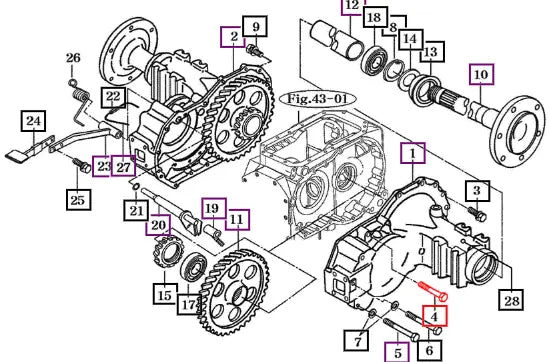 Mahindra Bolt, Hex/s M10x60 V2173610060 Mahindra Direct Parts