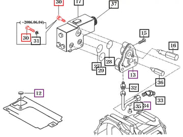 Mahindra Bolt, Hex/s M8x85 V2173608085 Mahindra Direct Parts