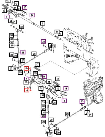Mahindra Bolt, Set M8x16 15602231610 Mahindra Direct Parts