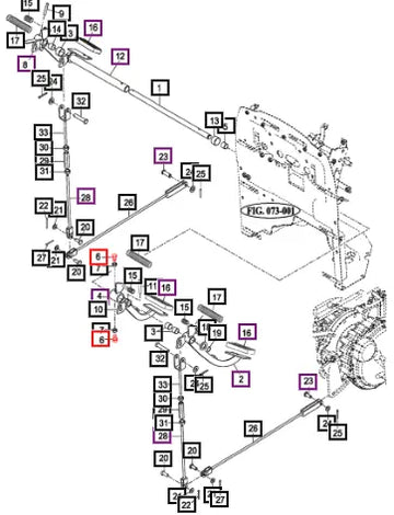Mahindra Bolt, Set M8x16 15602231610 Mahindra Direct Parts