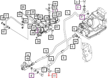Mahindra Bolt, W/washer H1540108035 Mahindra Direct Parts