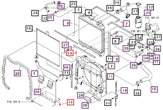 Mahindra Bolt, W/washer M8x16 F1540108016 Mahindra Direct Parts