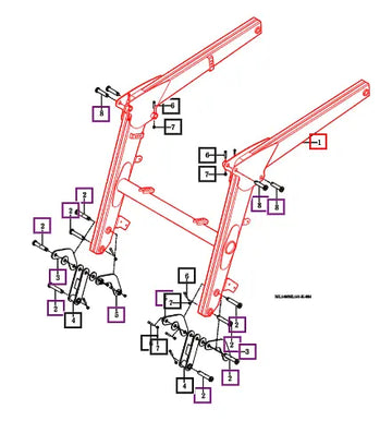 Mahindra Boom Comp 85702002000MR Mahindra Direct Parts