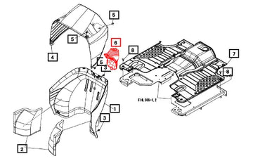 Mahindra Boot, Steering 19487221000 Mahindra Direct Parts