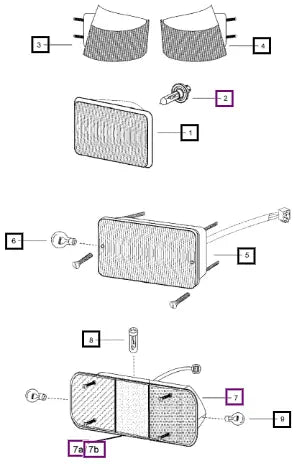 Mahindra Bush Rubber Pin Latch Bonnet-h3 000060865M01 Mahindra Direct Parts