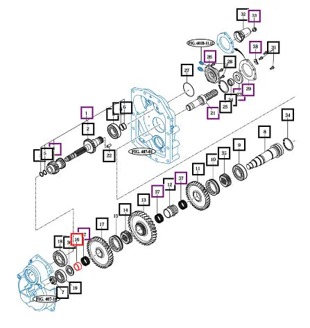 Mahindra Bush, 45x55x28 18712630040 Mahindra Direct Parts