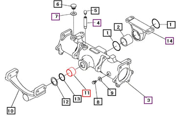 Mahindra Bushing 07961030300 Mahindra Direct Parts