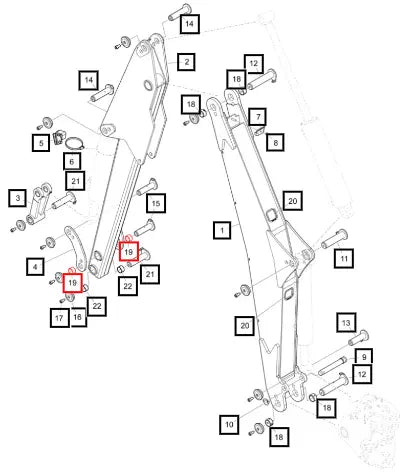 Mahindra Bushing, D35 L=30 5018517ALO Mahindra Direct Parts