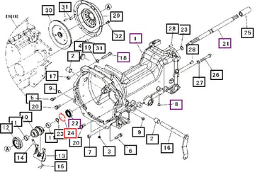 Mahindra C-Ring Dia. 47 07410004701 Mahindra Direct Parts