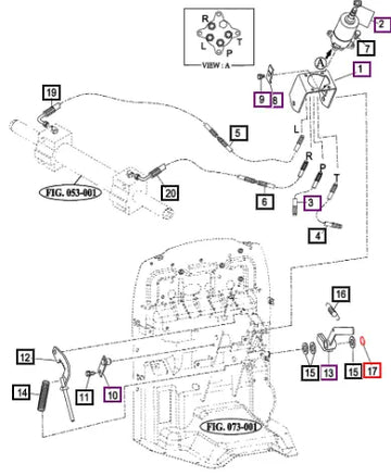 Mahindra C-Ring, Shaft V7041400160 Mahindra Direct Parts