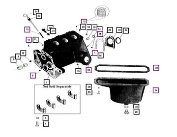 Mahindra Cam Bush Set(265/275/575di) 005553031R91 Mahindra Direct Parts