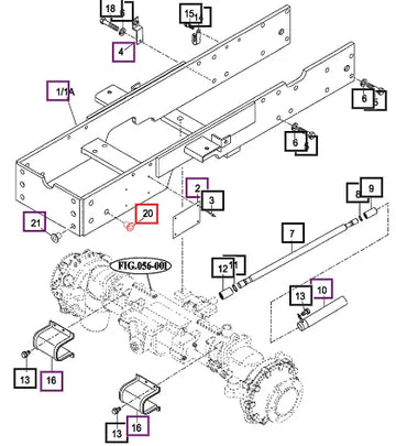 Mahindra Cap (M12) F/2810 Hyd Gear Pump 14272010160 Mahindra Direct Parts