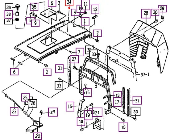 Mahindra Cap, 11 15606060100 Mahindra Direct Parts