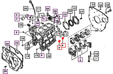 Mahindra Cap, Sealing F501425000 Mahindra Direct Parts