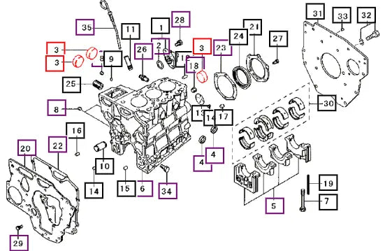 Mahindra Cap, Sealing MD000427 Mahindra Direct Parts