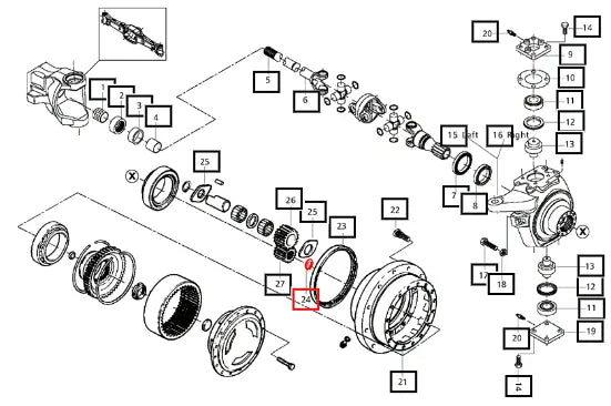 Mahindra Circlip 006506181C1 Mahindra Direct Parts