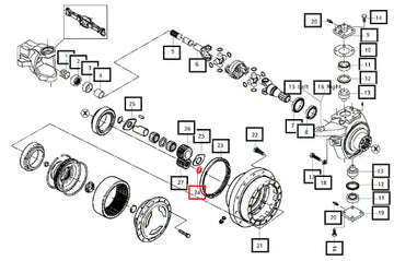 Mahindra Circlip 006506181C1 Mahindra Direct Parts