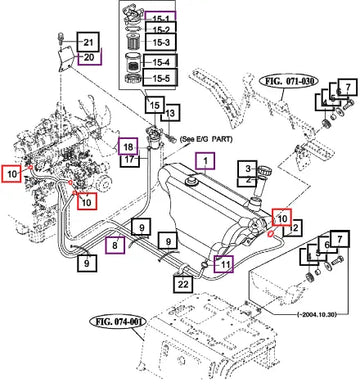 Mahindra Clamp Worm 14.5 14501410050 Mahindra Direct Parts
