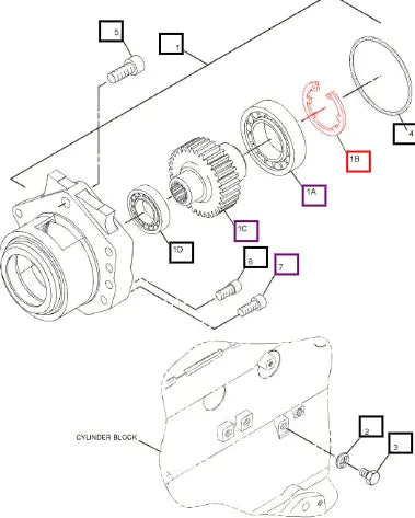 Mahindra Clip 102-2076 Mahindra Direct Parts