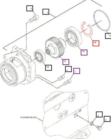 Mahindra Clip 102-2076 Mahindra Direct Parts