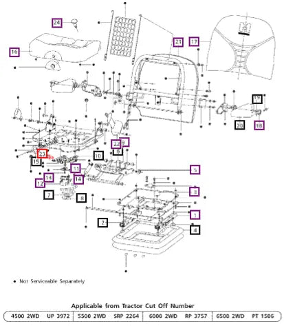 Mahindra Clip Bearing 007606735C1 Mahindra Direct Parts