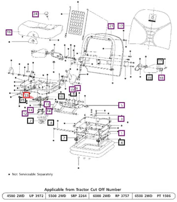 Mahindra Clip Bearing 007606735C1 Mahindra Direct Parts