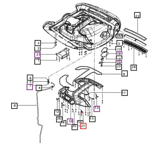 Mahindra Clip Nut M5 E007517688D1 Mahindra Direct Parts