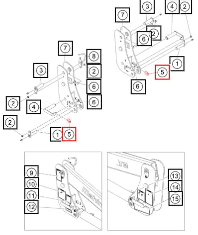 Mahindra Clip Pin C Series 582070 Mahindra Direct Parts