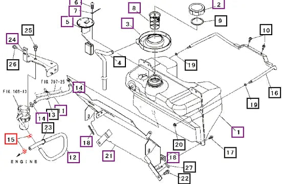 Mahindra Clip, Hose Dia. 12.5 00503112506 Mahindra Direct Parts