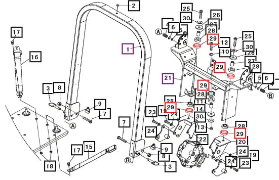 Mahindra Collar 10383943000 Mahindra Direct Parts