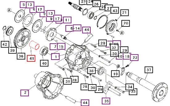 Mahindra Collar 10441513000 Mahindra Direct Parts