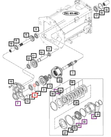 Mahindra Collar (26X35X3) (T=3) 15933070521 Mahindra Direct Parts