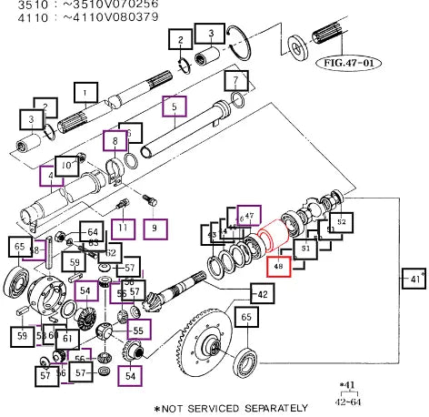 Mahindra Collar (A) (Spec.60.5X2.6) 14254310050 Mahindra Direct Parts