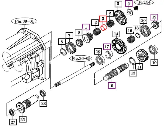 Mahindra Collar, 30X34X10 34X2 F451 15642430021 Mahindra Direct Parts